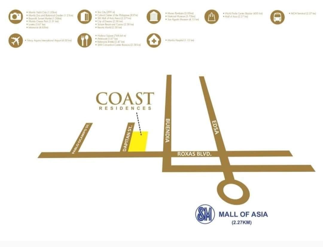 Coast Stay By J 40Th Floor Penthouse مانيلا المظهر الخارجي الصورة